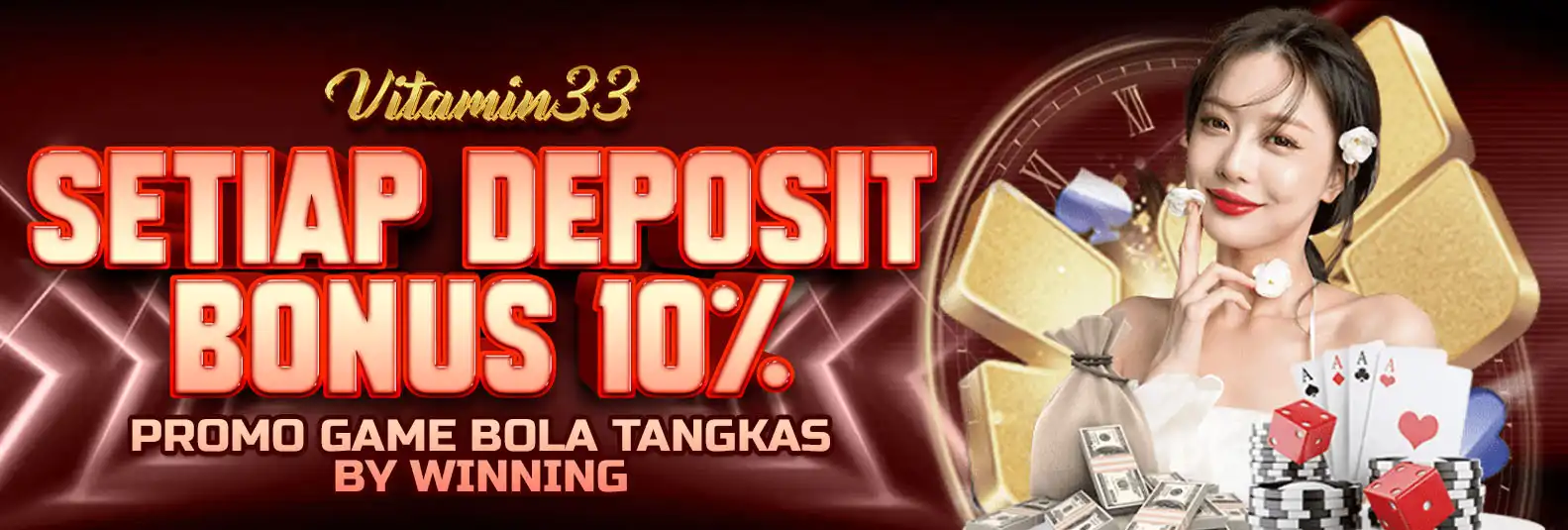 BONUS DEPOSIT 10% BOLATANGKAS BY WINNING